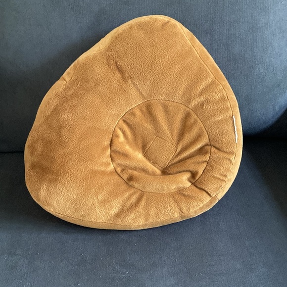 Vintage Baseball Glove & Ball Plush Pillow with Removable Ball - Picture 2 of 4